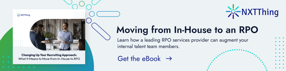 NXTThing RPO Moving Talent Acquisition Recruitment Process Outsourcing Services eBook