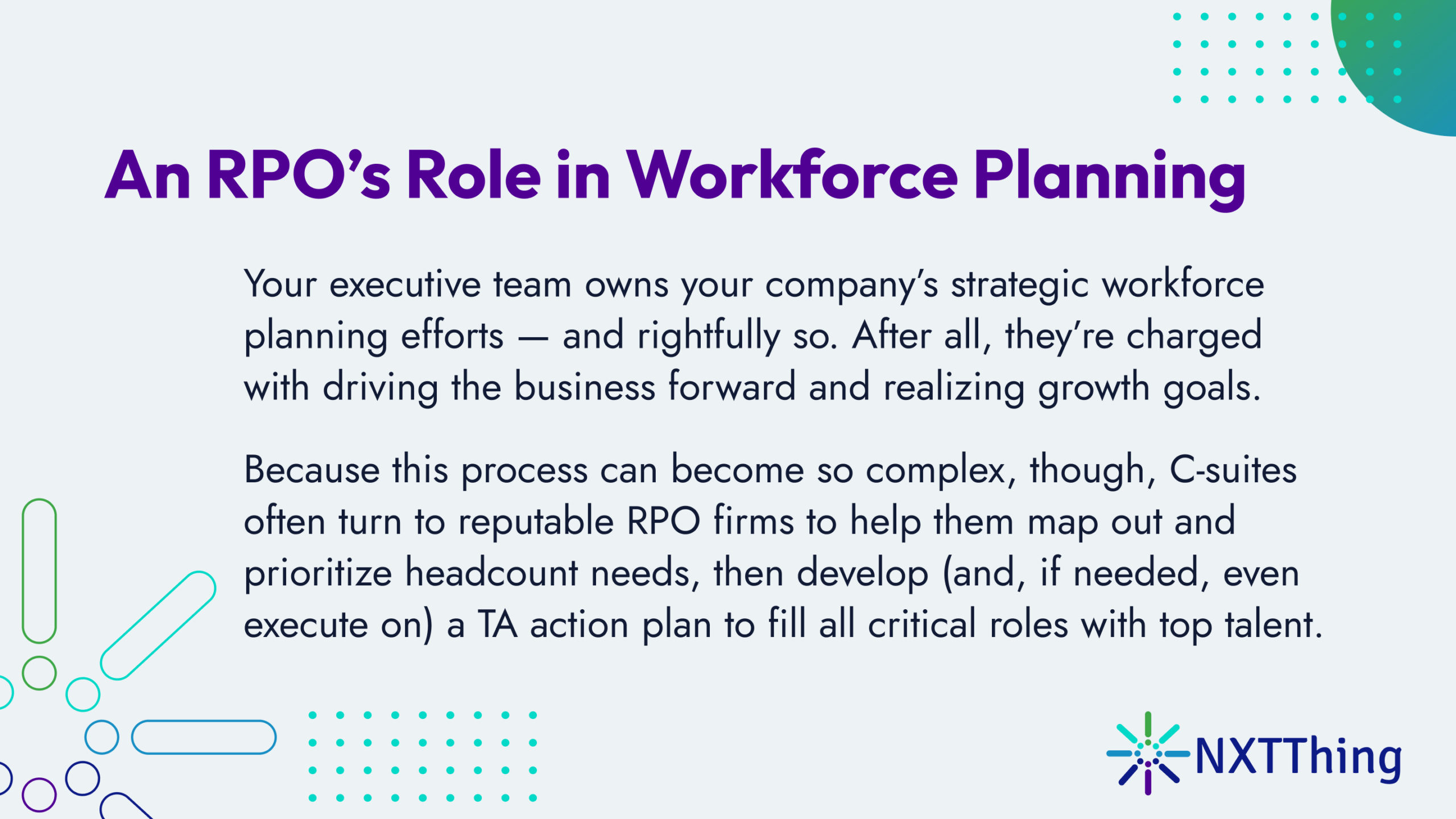 strategic workforce planning